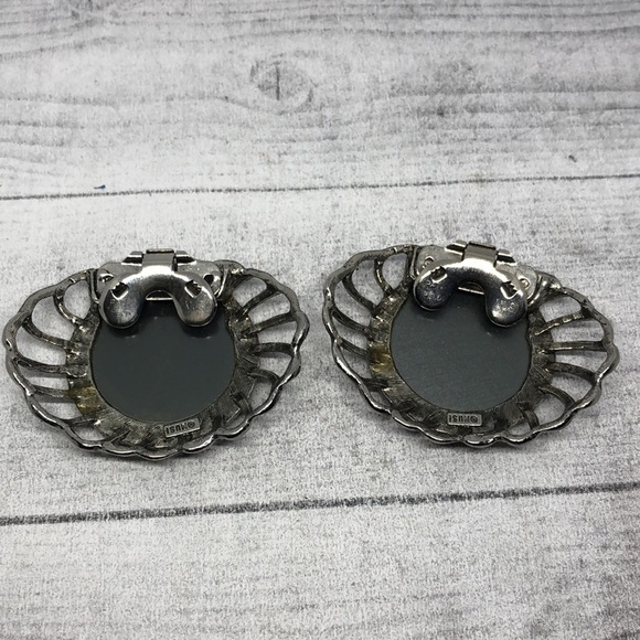 Vintage MUSI clip on shoe clips big statement, pair. - Picture 4 of 7
